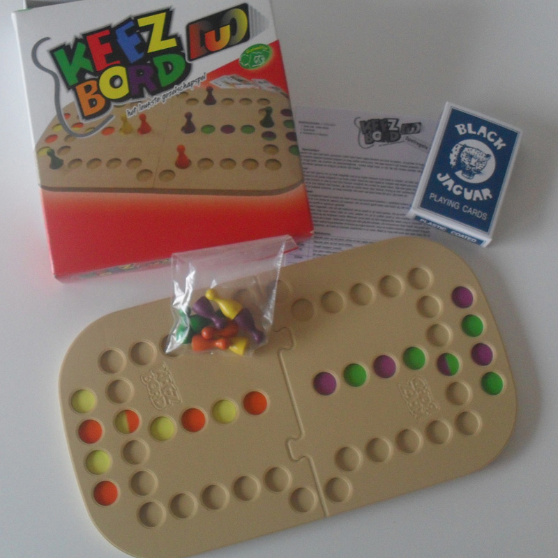 lip kom tot rust handtekening Duo Keezbord kunststof - Keezbord - Het originele Keezen bordspel vanaf 18  euro! - Bestel online